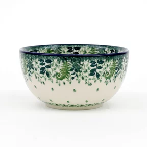 Miska ceramiczna 986 <br> 2206X Zielone paprocie